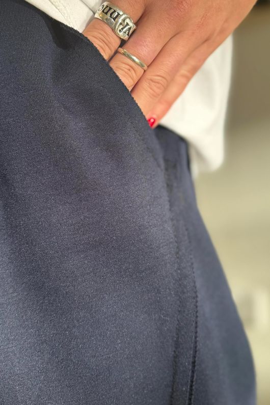 Sola Smart Tech Barrel Pant Navy